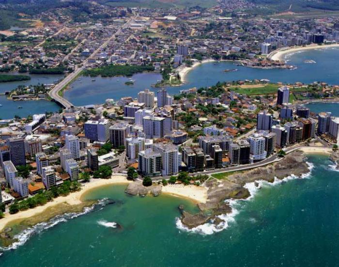 Vista aérea de Guarapari